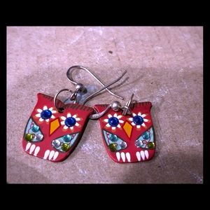 Owl earrings